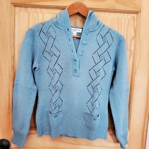 Jones New York Sport Petite Hoodie Knit Sweater